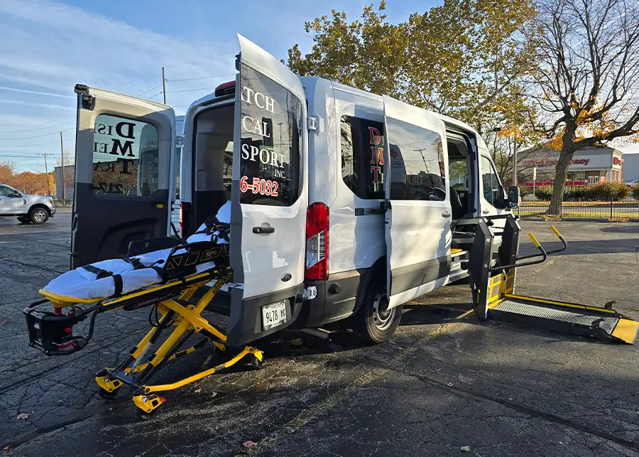 Dispatch Medical Transport, Inc. - medical transportation with stretcher - Springfield, IL